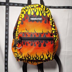 Vibedration Hydration Backpack w/o bladder - Small - Flames - Used CamelBak Mini Mule Hydration Pack, Black/Flames, One Size  main image 2